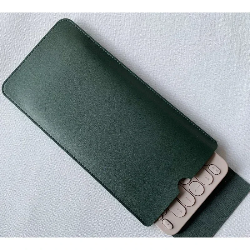 Pokrowiec na klawiaturę laptopa do etui Logitech K380 z organizerem ochronnym