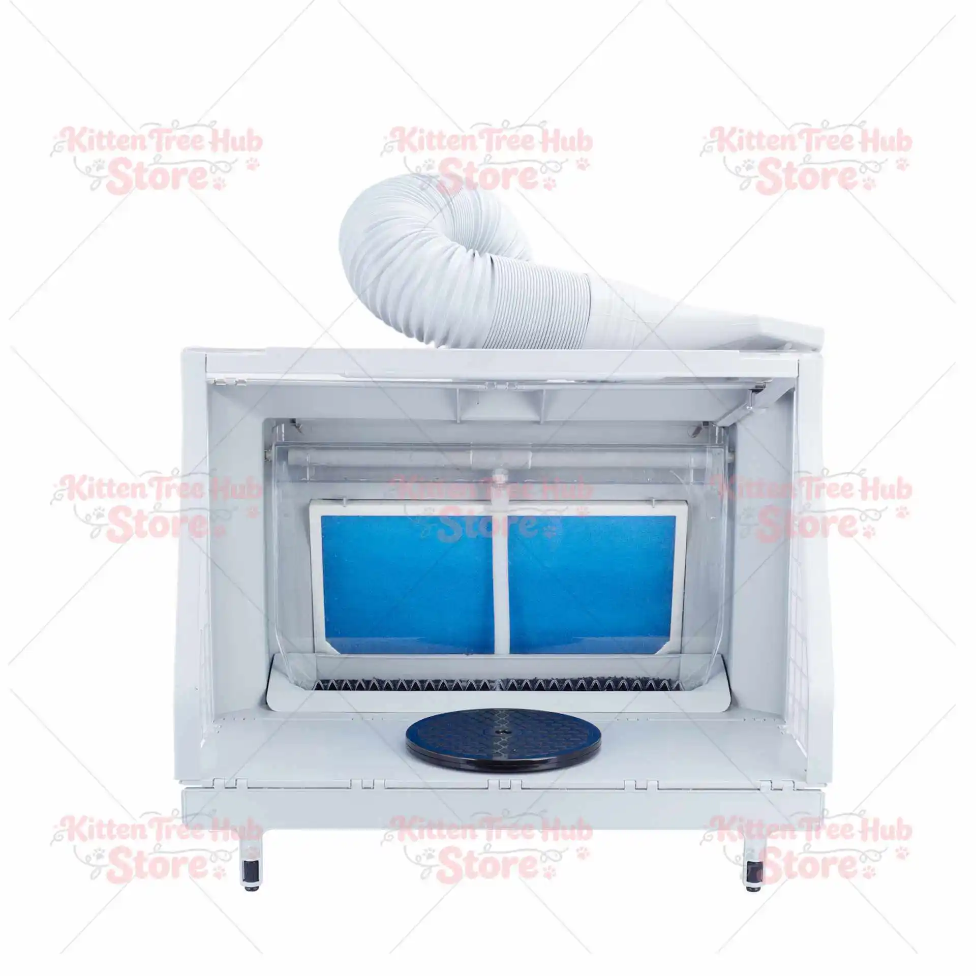 Water Curtain Exhaust Fan Model Painting Station Spray Fan Mist Extractor
