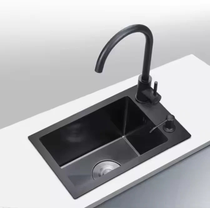 Kferfft Undermount RV Kitchen Sink 15x12 Inch Stainless Steel Single Bowl Small Sink With Faucet & Accessories Design For RV Bar