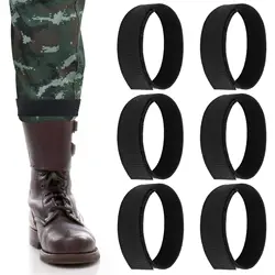 6pcs Boot Blousers Elastic Military Ankle Hook and Loop Hunting Gardening Hiking Cycling Fishing Military Army Uniforms