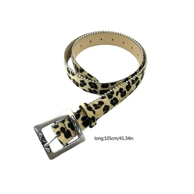 39BD حزام الخصر بإبزيم من البولي يوريثان للنساء وحفلات التخرج وحفلات النادي ملابس غير رسمية مجوهرات الخصر المتقنة #6