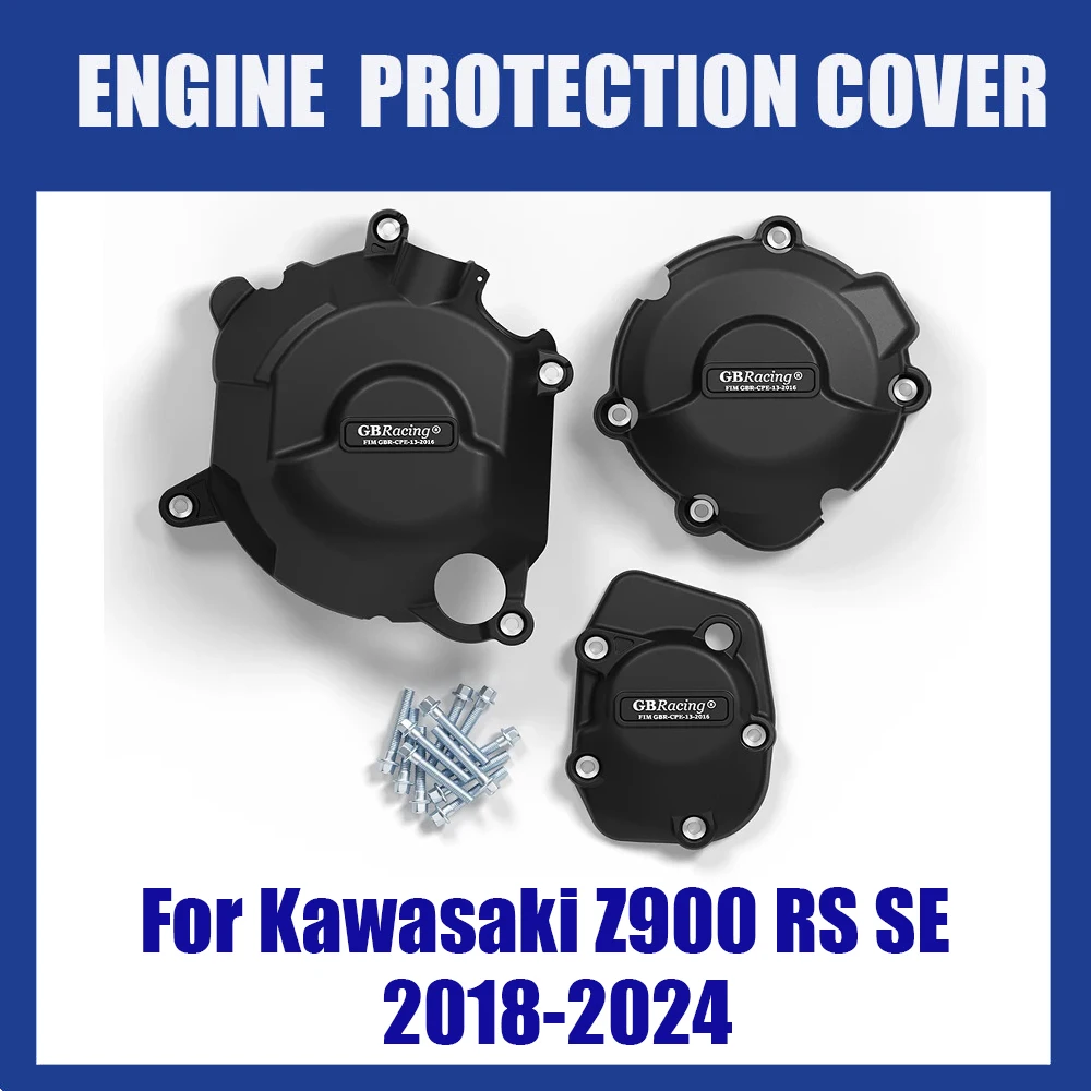 

Motorcycles Engine Cover Protection Case GB Racing For KAWASAKI z900RS Z900 RS 2018-2023 GBRacing Engine Covers