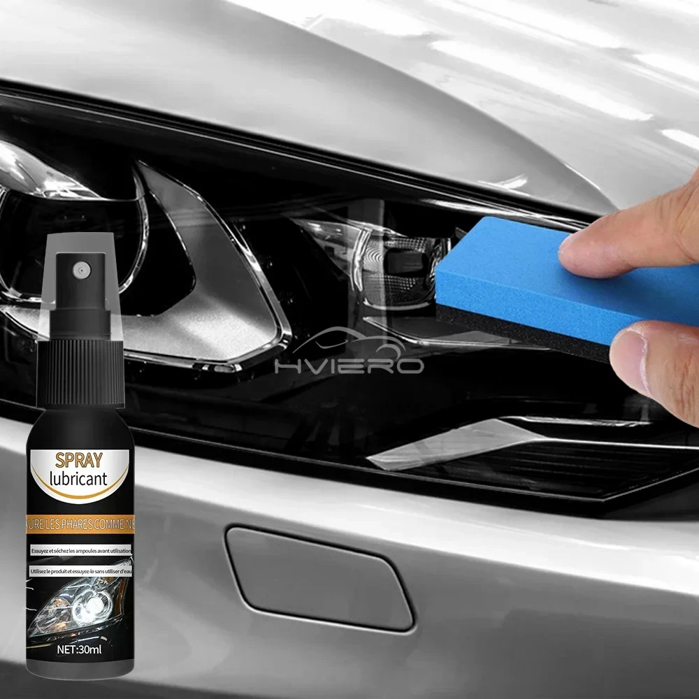 Car Headlight Polishing Agent Scratch Remover Repair Fluid  Maintenance Renewal Polish Clean Liquid Kit Auto Accessorie Cleaner