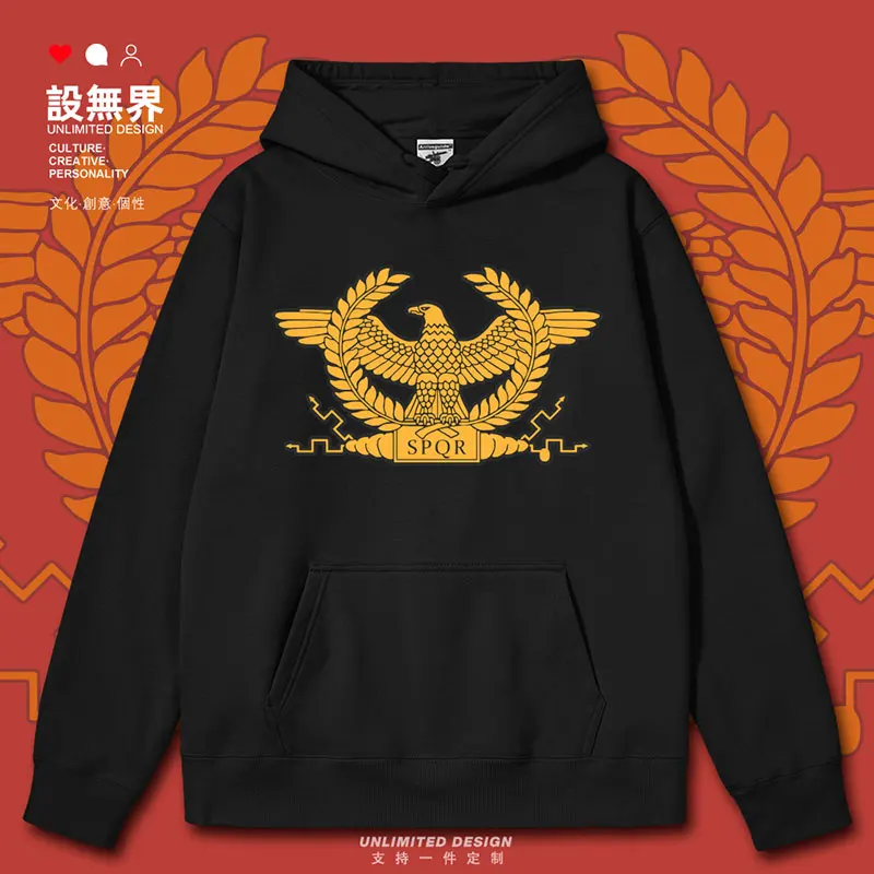 SPQR History of Civilization in the Ancient Roman Empire Republic mens hoodies printed for men white new autumn winter clothes