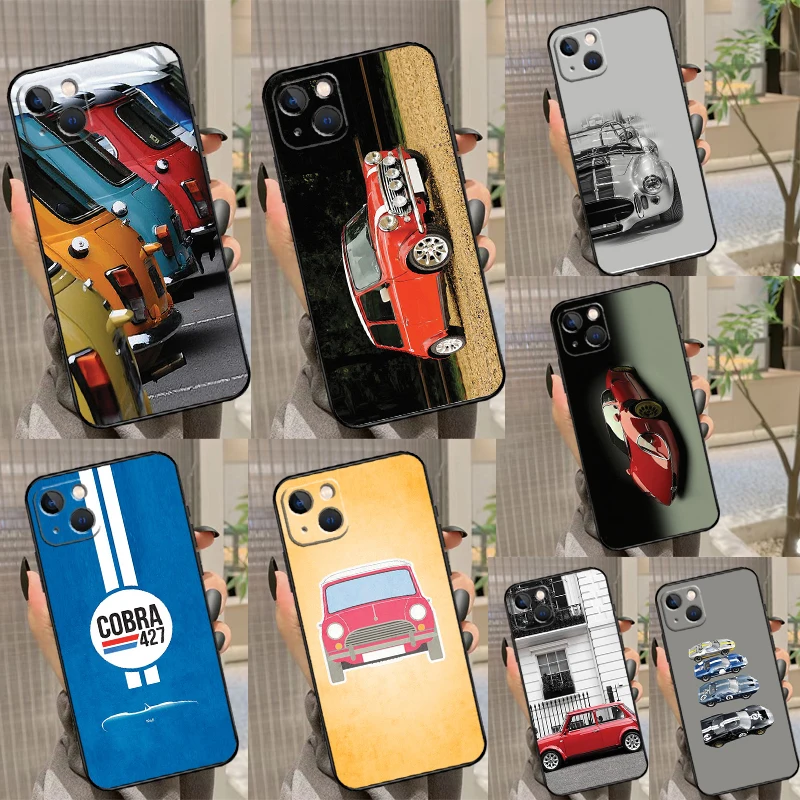 CLASSIC CARS Cover For iPhone 14 11 12 13 15 16 Pro Max Mini Plus X XR XS Max Case