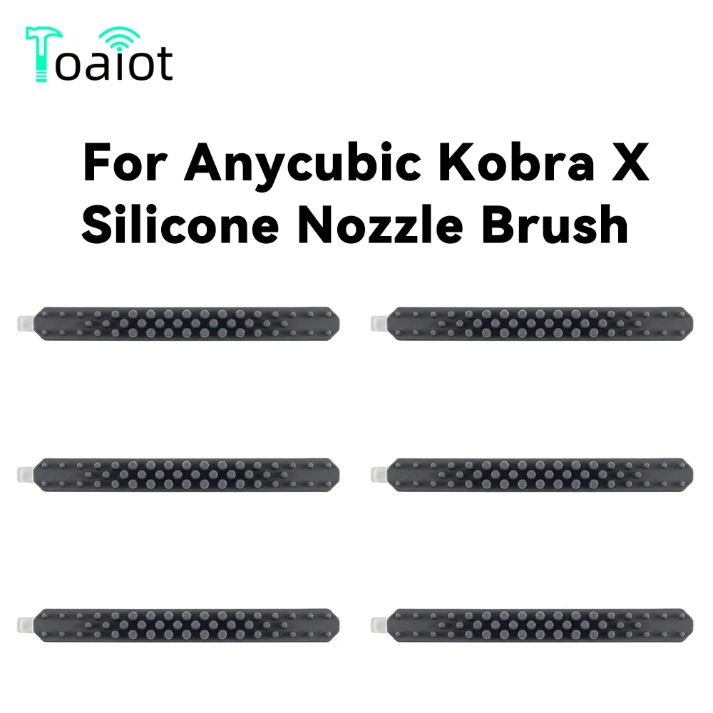 

For Anycubic Kobra X Silicone Nozzle Brush High Temperature Resistance and Cleaning Tool For Kobra X 3D Printer Parts