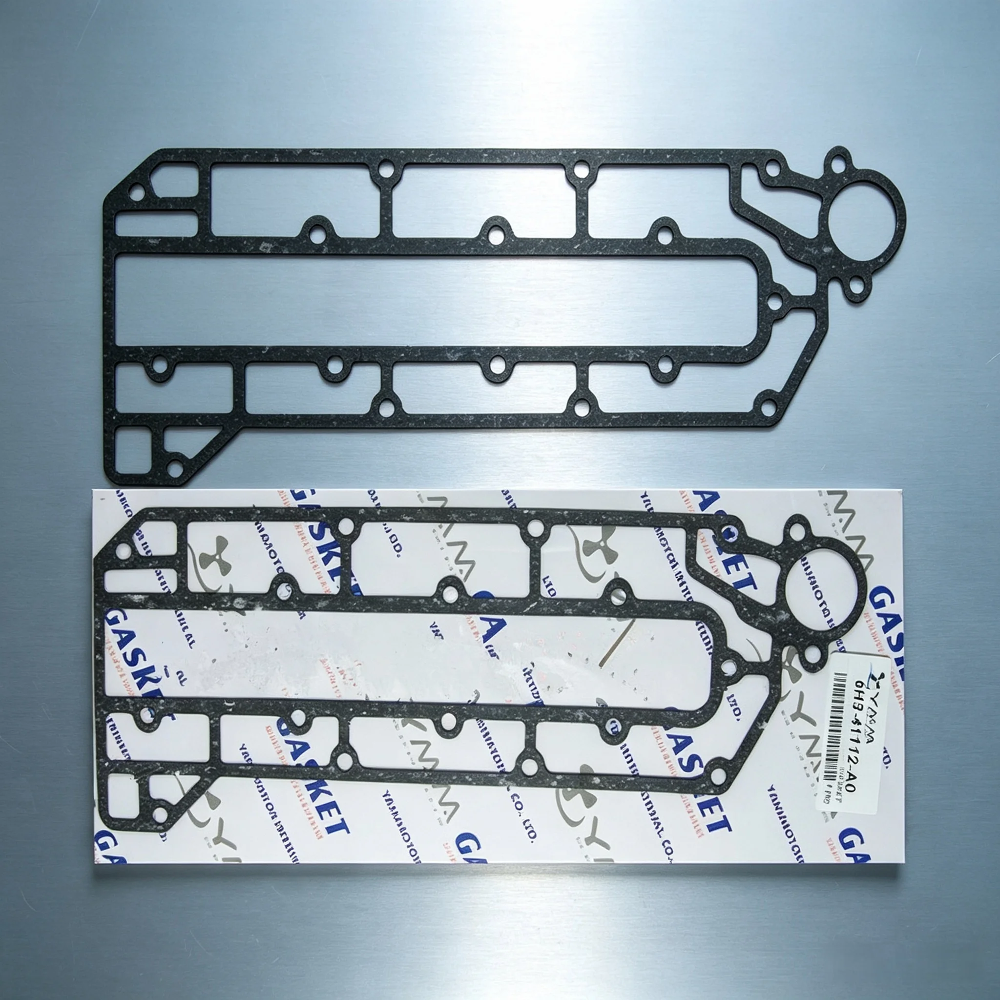 Exhaust Gasket FOR Yamaha 60HP Outboard Motor Marine Engine Accessories Replacement Part 6H3-41112 6H3-41114