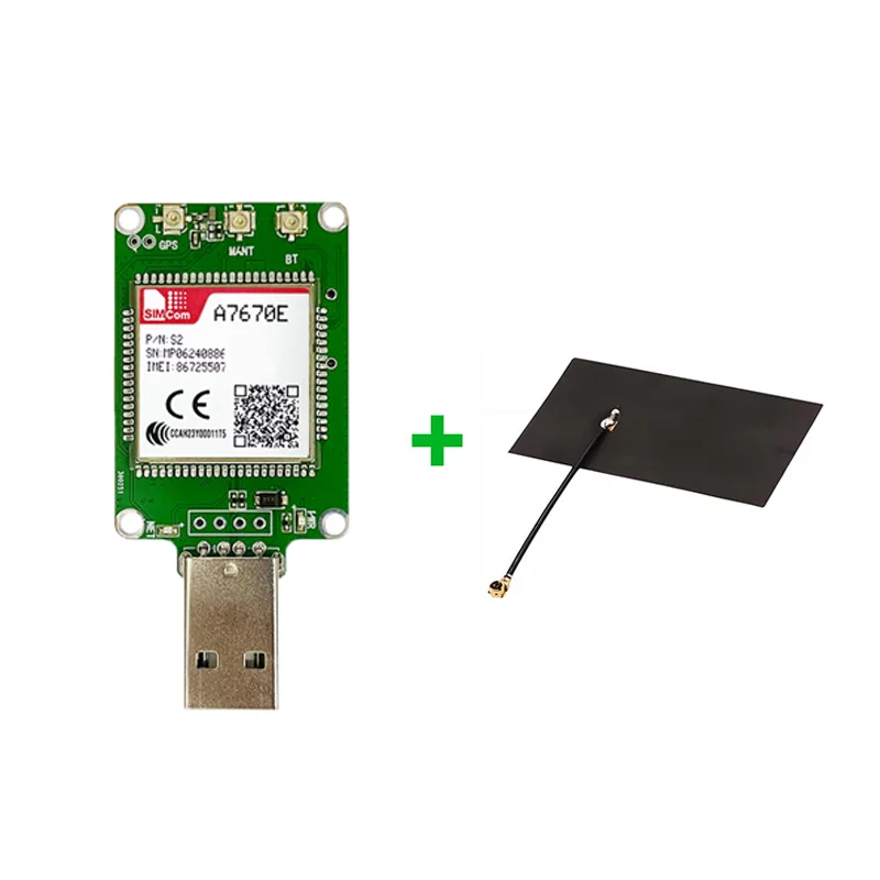 SIMcom A7670E A7672E A7670SA A7672SA A7670G A7672G USB Dongle - Dukungan Data GNSS dan Suara Terintegrasi untuk Telekomunikasi