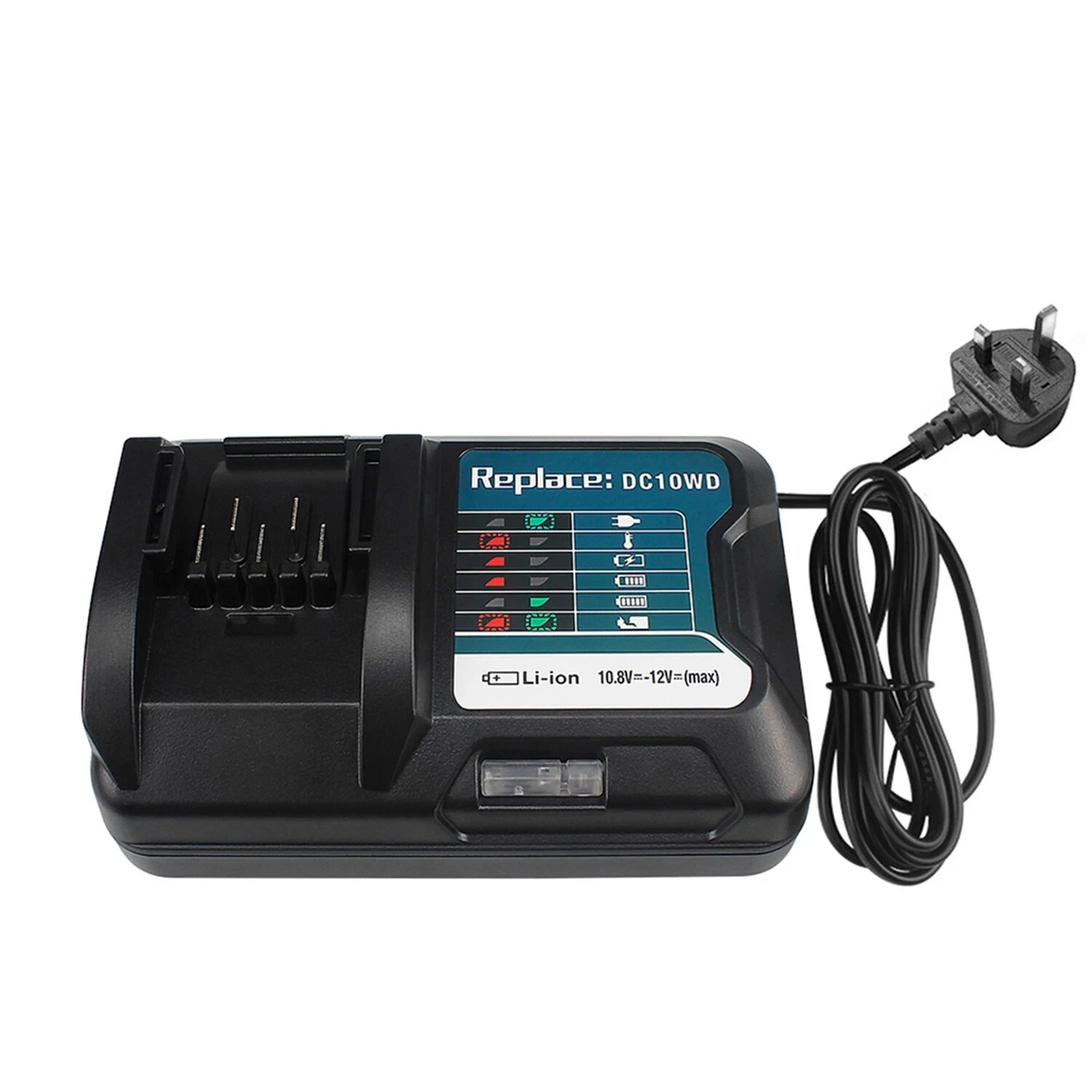 استبدال DC10WD بطارية ليثيوم شاحن سريع لماكيتا DC10SB DC10WC BL1015 BL1016 BL1015 BL1021B BL1041B 10.8 فولت -12 فولت
