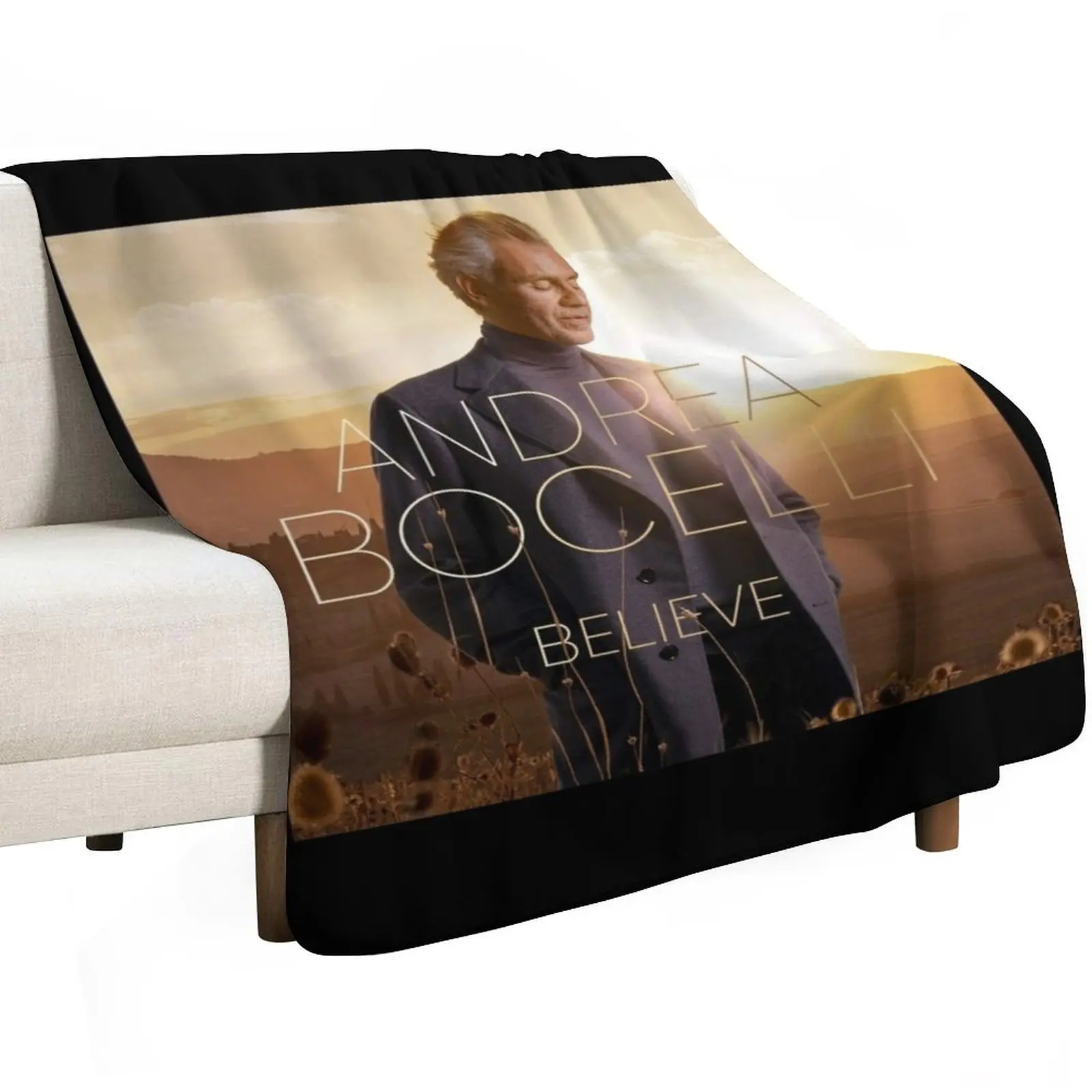 Andrea Bocelli Throw Blanket For Decorative Sofa Soft Plaid valentine gift ideas Plaid Softest Stuffeds Blankets