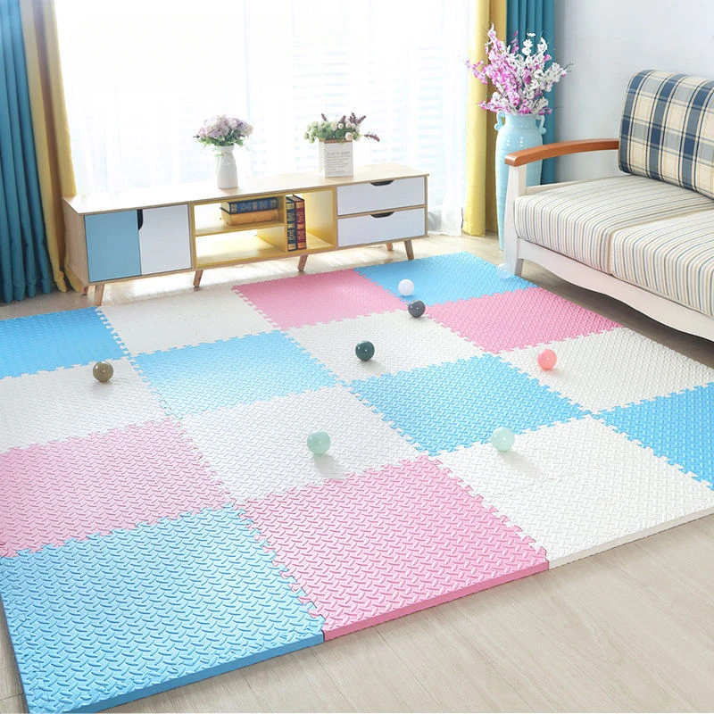 30*30cm Baby Crawling Exercise Mat Bedroom Baby Anti-slip Protection EVA Foam Rug Bedroom Living Room Decoration Baby Gifts