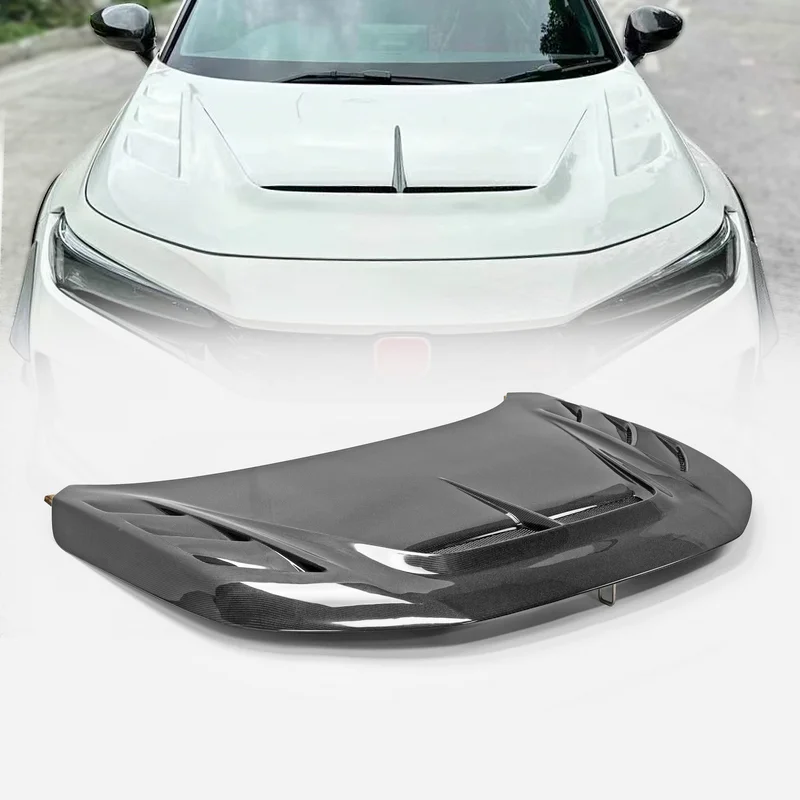 

Для Honda Civic Type-R FL5 TM Тип капота — спортивная внешняя часть кузова автомобиля, часть внешнего комплекта кузова