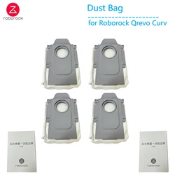 Original Dust Bag for Roborock Qrevo Curv P20 Pro Robot Vacuum Cleaner Parts New Dust Box Bag Auto-Empty Dock Accessories