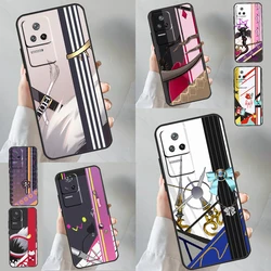 Anime Hololive Case For Xiaomi 13 14 Ultra 12 Lite 11T 12T 13T Pro POCO M6 Pro X6 X5 X3 F3 F5 M5s Cover