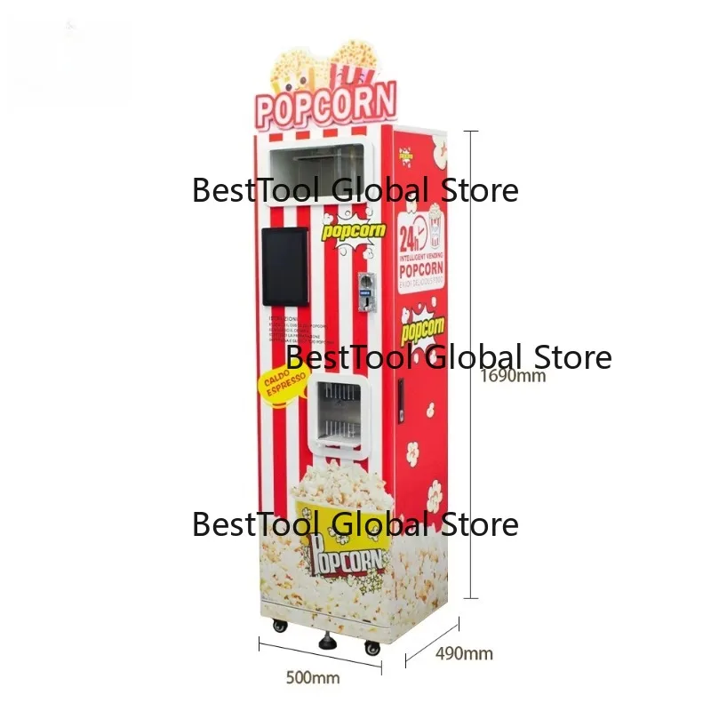Hot-Selling  Popular Popcorn Machine Pop Corn Fully Automatic Popcorn Vending Machine for Commercial