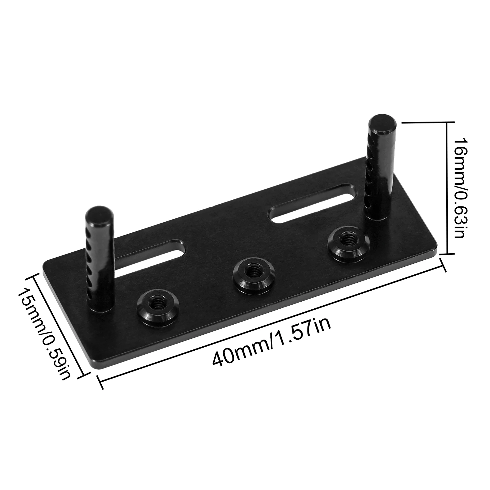 INJORA Shell Column Magnetic Stand Invisible Body Post for 1/24 Axial SCX24 Upgrade