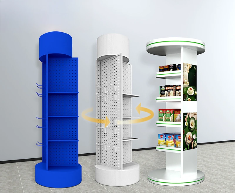 

Factory custom rotatable wrought iron display stand