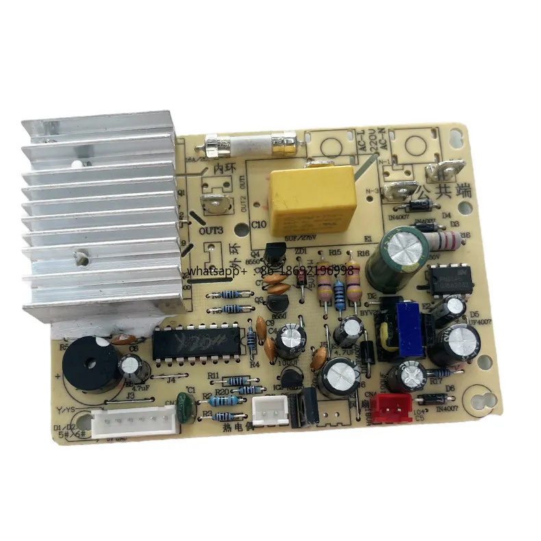 Induction Cooker Repair Parts Main Board Circuit Board, Heating Plate, Gear Switch Metal