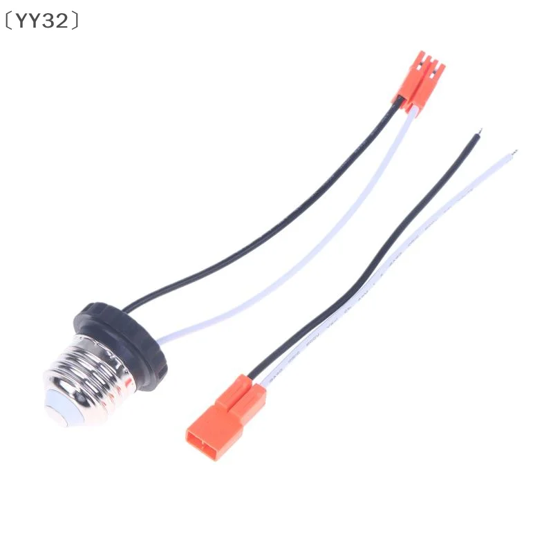 〔YY32〕For Led Ceiling Lights Downlight Easy Install E26 Socket Adapter Medium Base Male Screw In Light Bulb Socket Pigtail