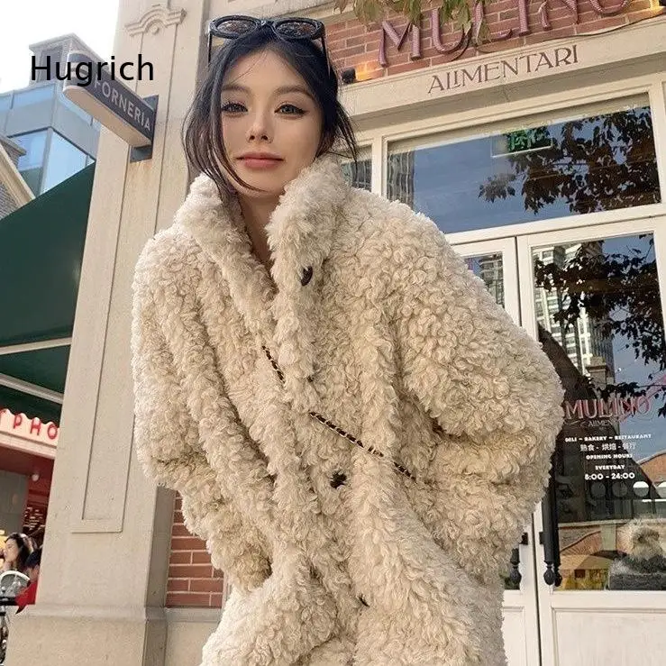 Women's Long Teddy Faux Fur Coat Fluffy Warm Winter Jacket Soft Plush Outerwear Casual Loose Fit Overcoat for Cold Weather