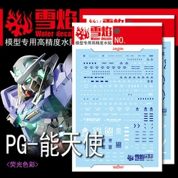 Model Decals Water Slide Decals Tool For 1/60 PG Exia Fluorescent Sticker Models Toys Accessories