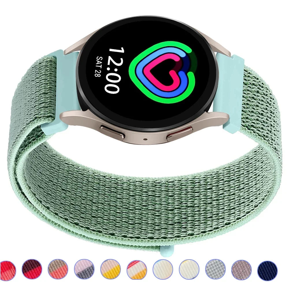 20/22 Watch strap For Samsung Galaxy Watch 5/5pro/4/Classic/44mm/40mm 46 Nylon Bracelet Huawei Watch 3/GT 2/3 Pro/Honor Magic 2