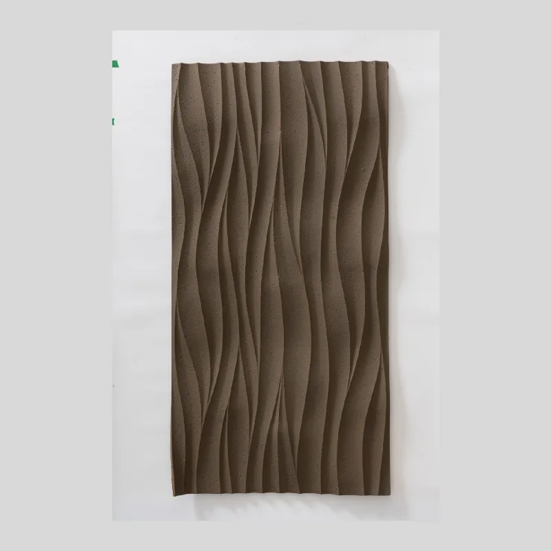 Natural Manufactured 3D Pu Mushroom Stone Wall Panel Soundproof Waterproof Artificial Stone Interior Exterior Building Material view 2