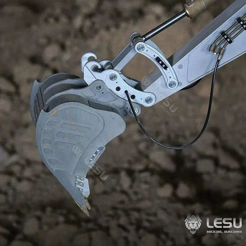 LESU 1/14 AOUE ET35 Large Short Tail Excavator BA-B0006-F Quick Release