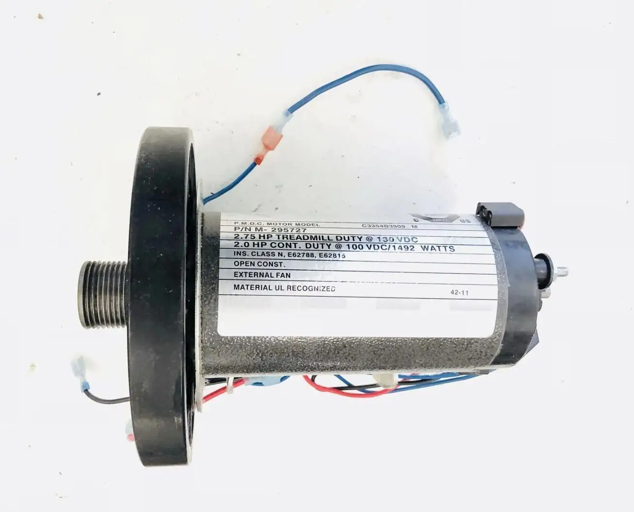 2.75HP treadmill dc motor 130vdc