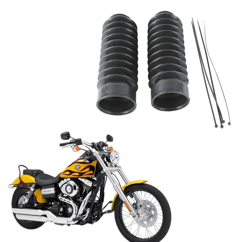 

Для Harley Softail Dyna, широкие скользящие детали для мотоциклов, аксессуары, передние резиновые 49 мм, вилочные трубки Gator, ботинки