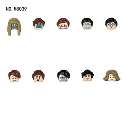 MOC 10pcs/lots Doctors Nurses Patient City Mini Action Figures Assembled Building Blocks Figures Accessories Children Toys Gift