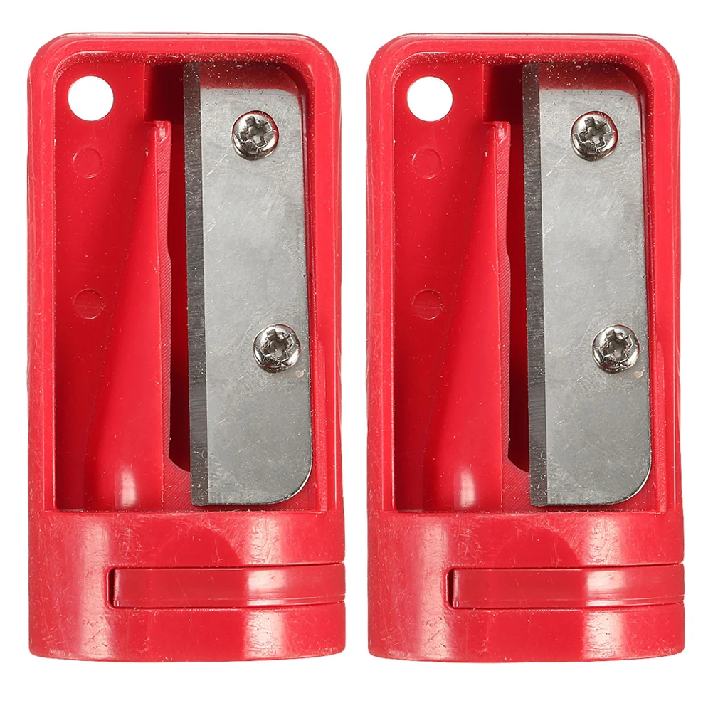 2 PCS Rivets Woodworking Sharpener Knobs Lightweight Soft Musical Red