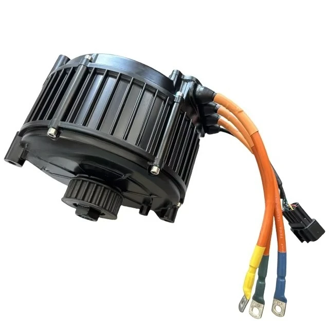 

Мотор 165 Center Mounted 5000W 72V 35H с датчиками Холла или энкодером, среднеприводной двигатель PMSM для комплектов переоборудования Surron Light Bee