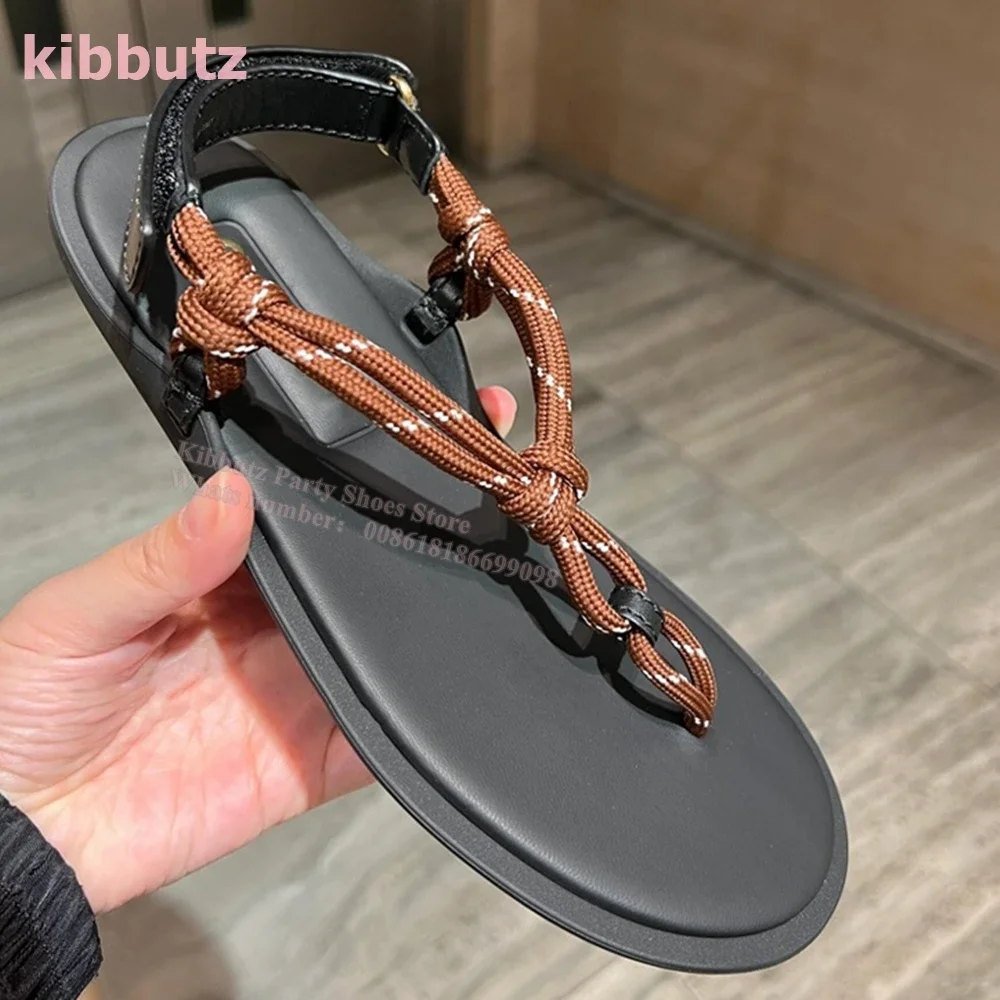 

Summer Beach Clip Round Toe Slipper Sandals Flat with Genuine Leather Outdoor Fashion Elegant Concise Sexy Women Shoes Newest