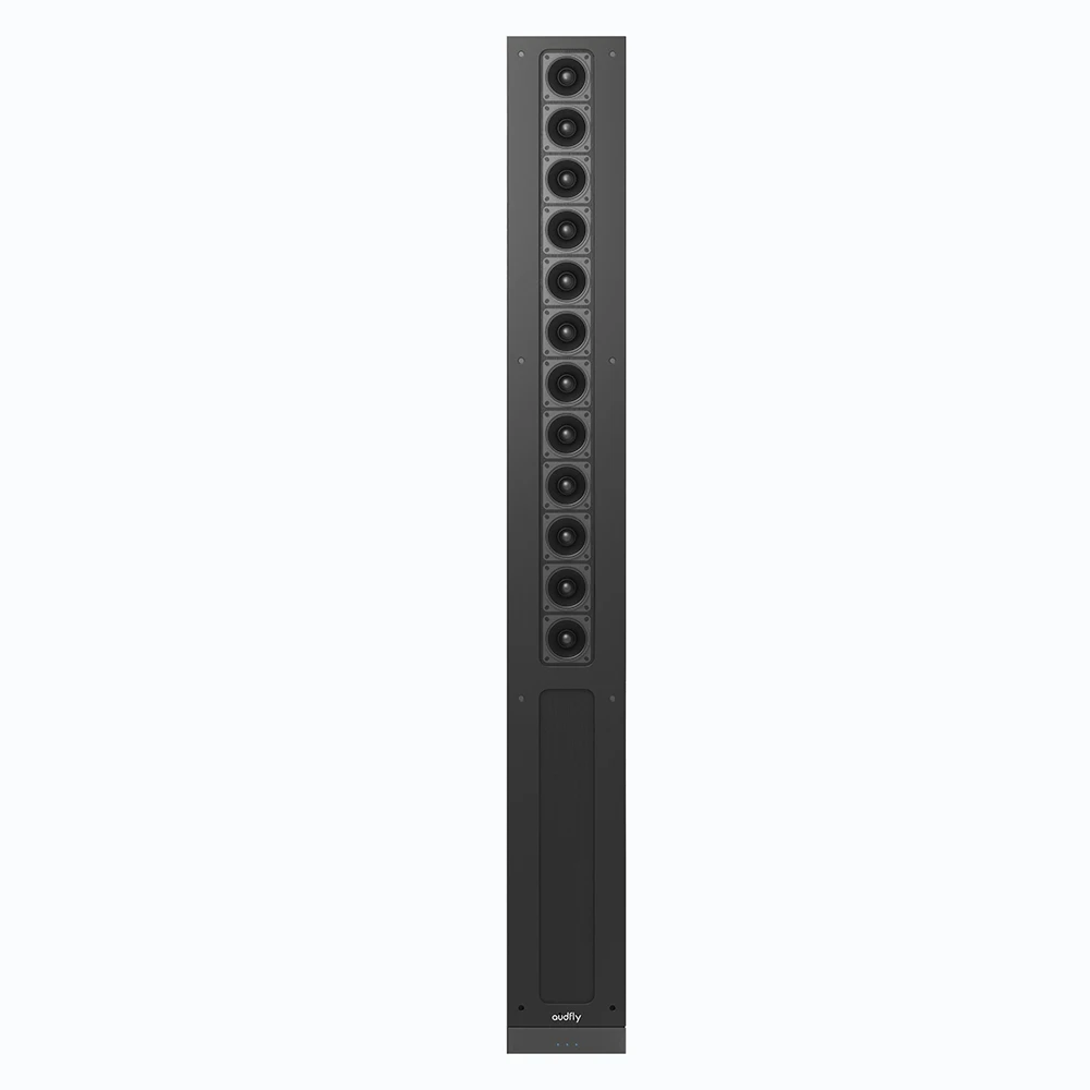 2026 Audfly EA18 Powered Beam Sound Reinforcement System  Active Digitally Steerable Column Line Array Loudspeakers for Lecture