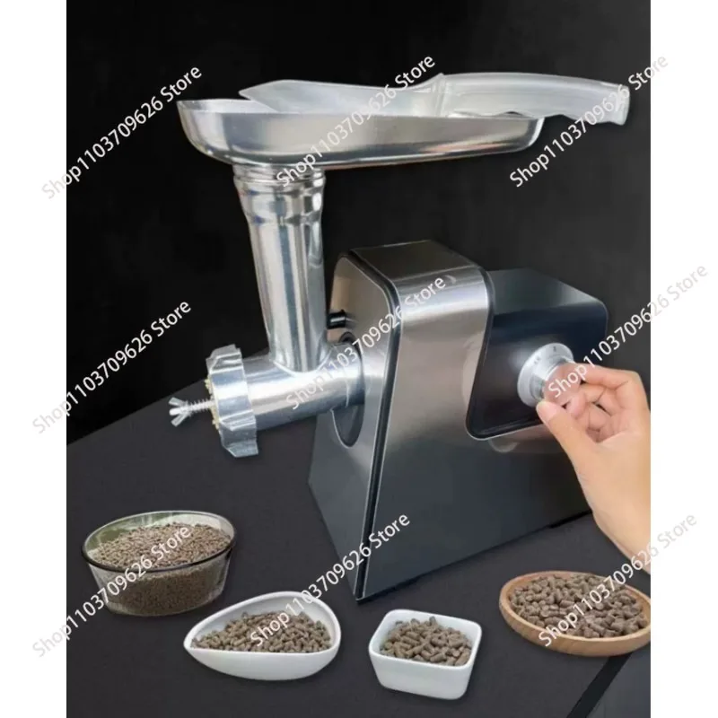 Household Electric Pet Feed Pellet Machine, Multi‑Purpose Granulator for Cat Dog Parrot Thrush Fishing Bait Making