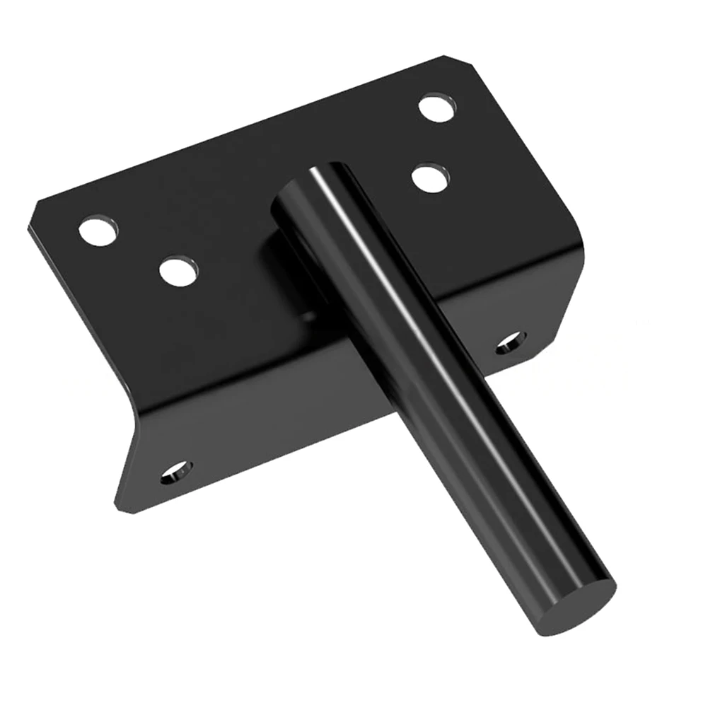 Garden Fence Door Hinges Made of Iron with Full Accessories for Long Lasting Use on Fence Doors Chicken Coops and Gardens