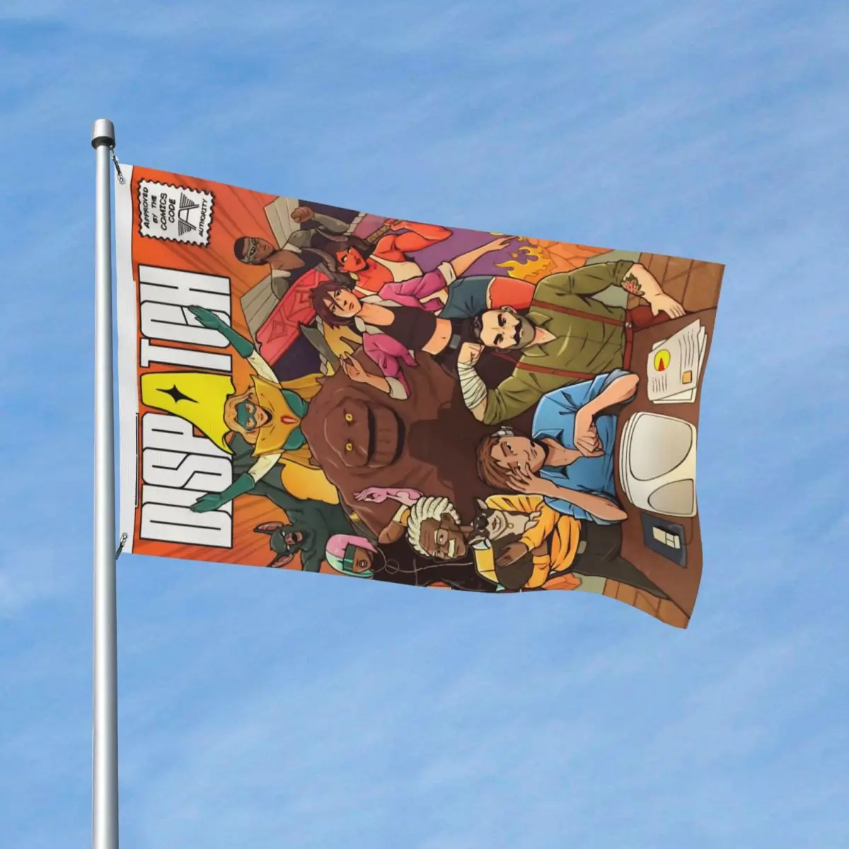 Dispatch Flag Outdoor Banner Polyester Superhero Game Decoration Fade Proof 60x90 90x150cm Flags