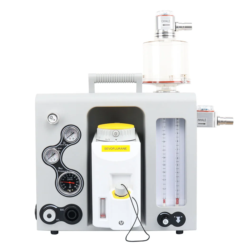 Medical Portable Veterinary Anesthesia Machine Handheld Vet Anaesthesia Equipment for Animals