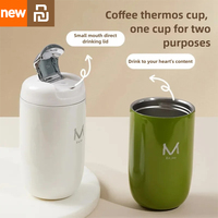 Xiaomi Youpin Insulated Coffee Mug 316 Stainless Steel Vacuum Flask Women's High-Value Portable Water Cup Leak-Proof Travel Mug