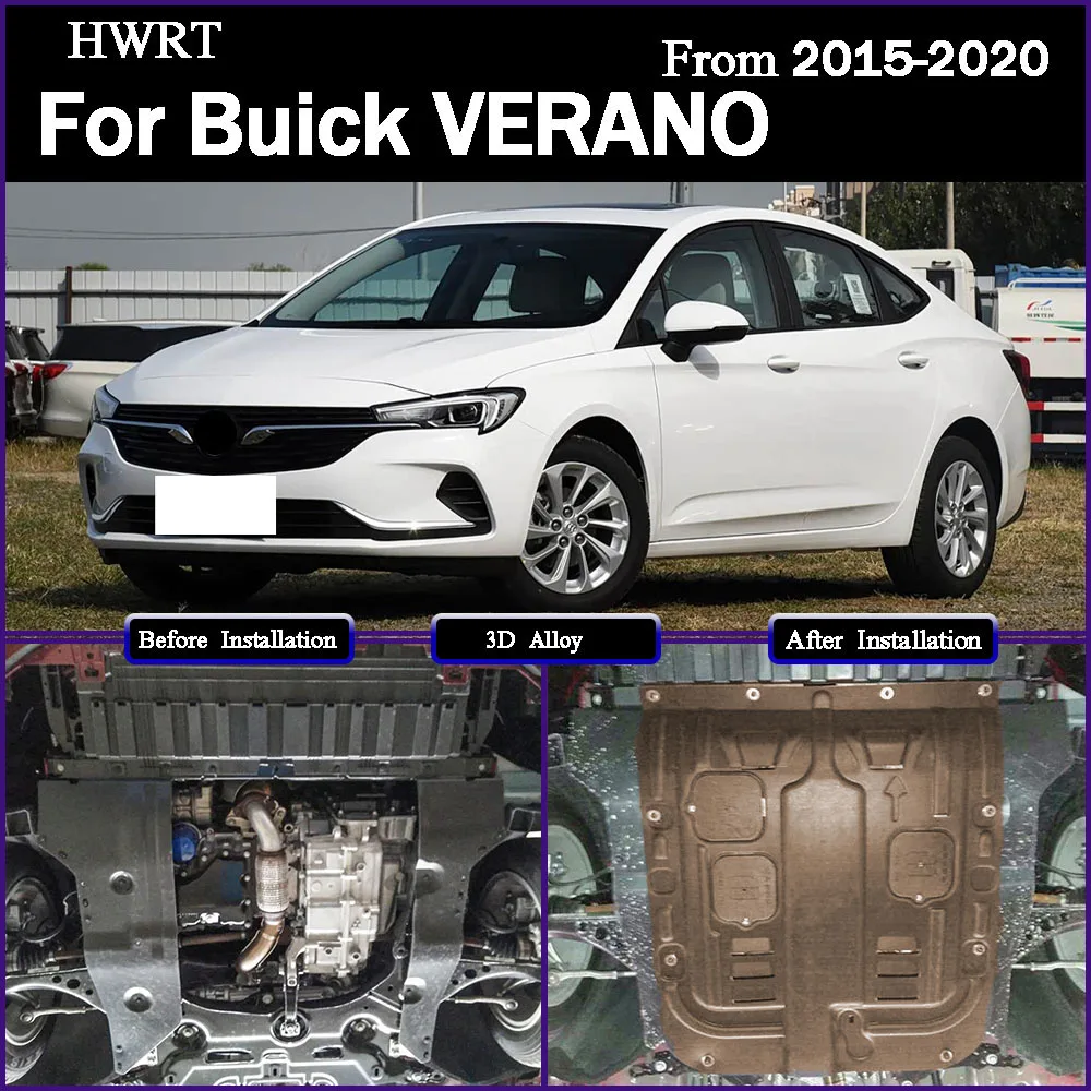 

For Buick VERANO 2015-2020 1.5L 1.5T Car Accessories Under Engine Guard Mudguard Board Splash Shield Mud Fender Plate Panel