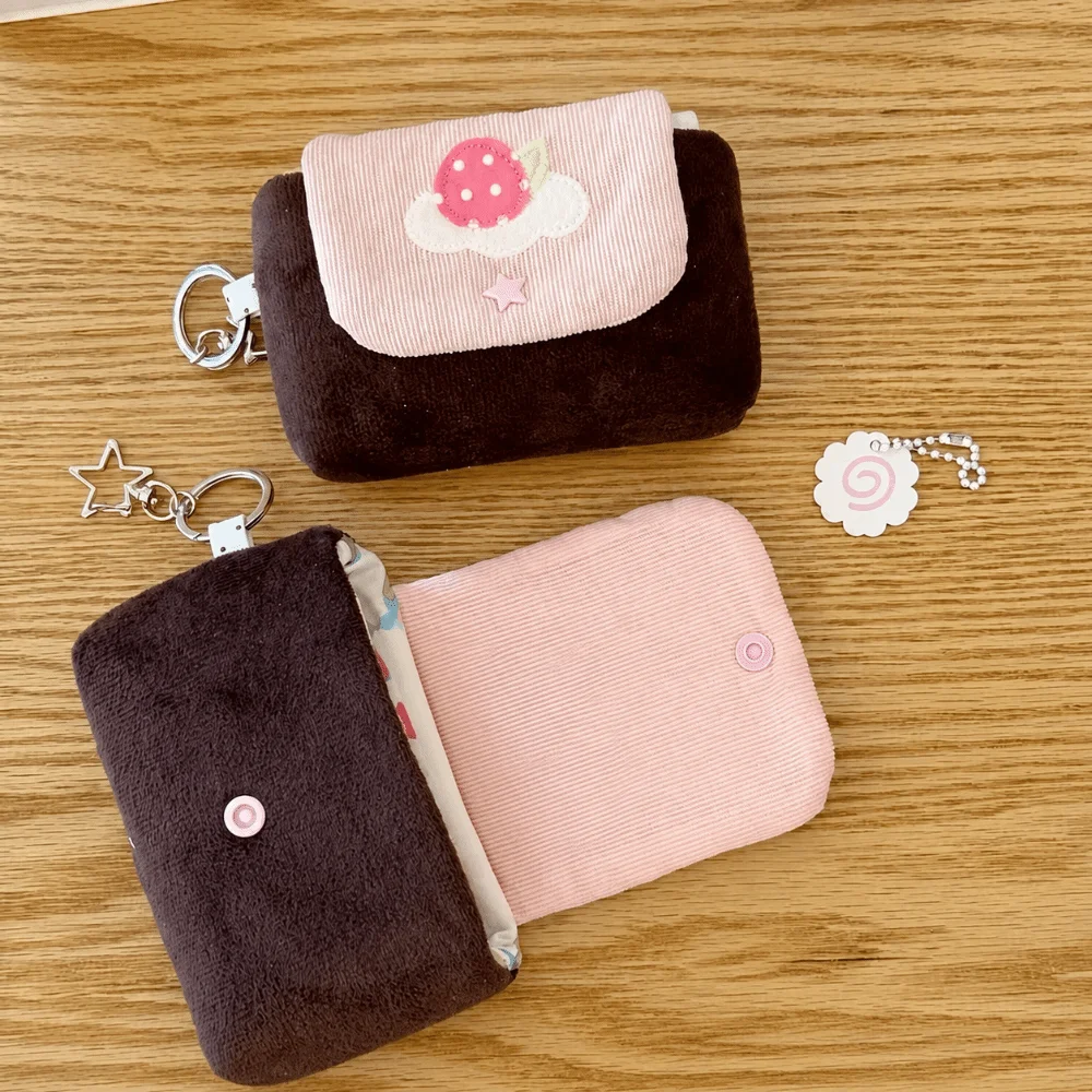 Ins Style Polka Dot Star Print Cosmetic Bag Multi-Purpose Portable Storage Pouch Large Capacity Makeup Bag