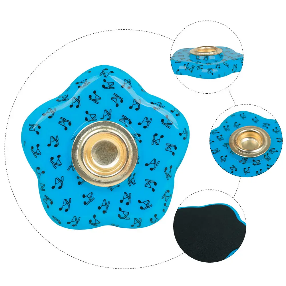 

1Pcs Cello Anti-Slip Mat Durable Eva Rubber Pad Floor Protector Non-Slip Stopper Peach Blossom Design Cello Mat