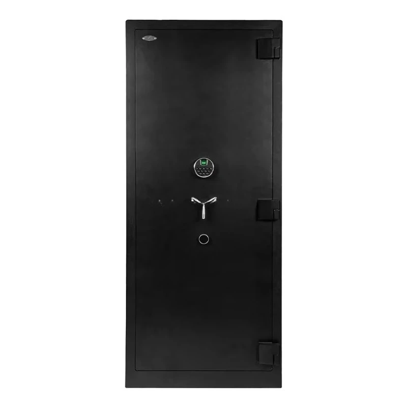 Protective Watch Winder with Metal Drawer Safe Biometric Fingerprint Password Lock Watches Jewelry Storage Watch Cabinet
