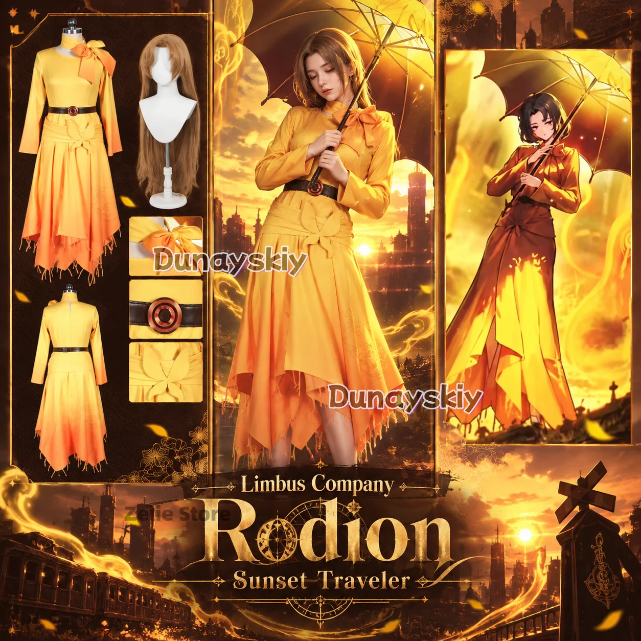Travel Accessories Set - Fantasia de Cosplay Rodion Sunset Traveler
