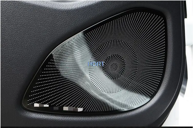 

4pcs Car Styling Audio Speaker Inner Door Loudspeaker Trim Sticker Cover For Mitsubishi Eclipse Cross 2018 2019 Accessories