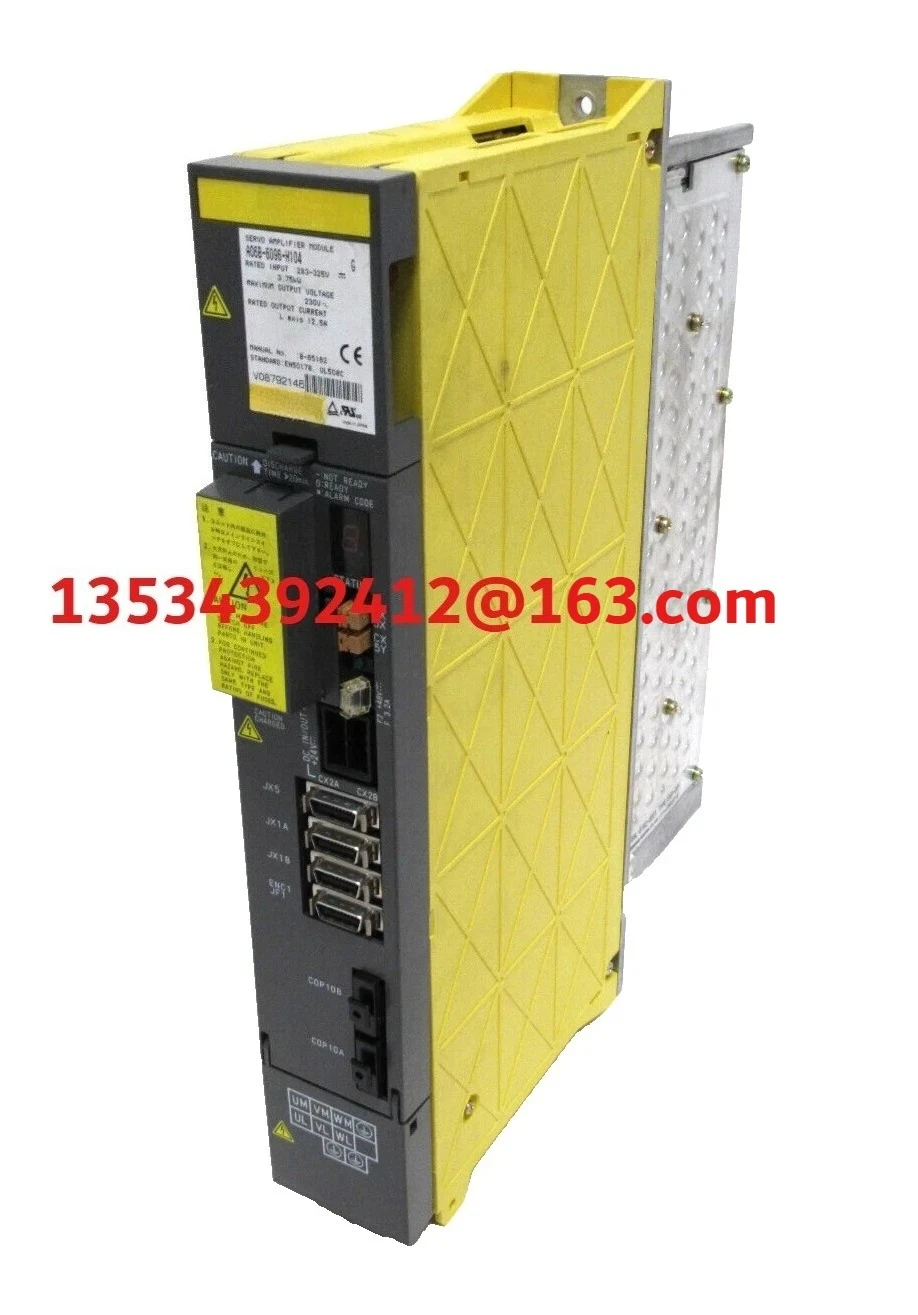 

Used A06B-6096-H104 For Fanuc A06B-6096-H104 Servo Drive Servo Amplifier