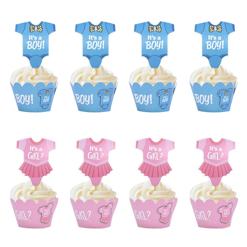 

Glitter Paper Cupcake Toppers Oh Baby Cake Topper 1st Birthday Cake Decor oh Baby Girl Boy Baby Shower Party Cake Supplies