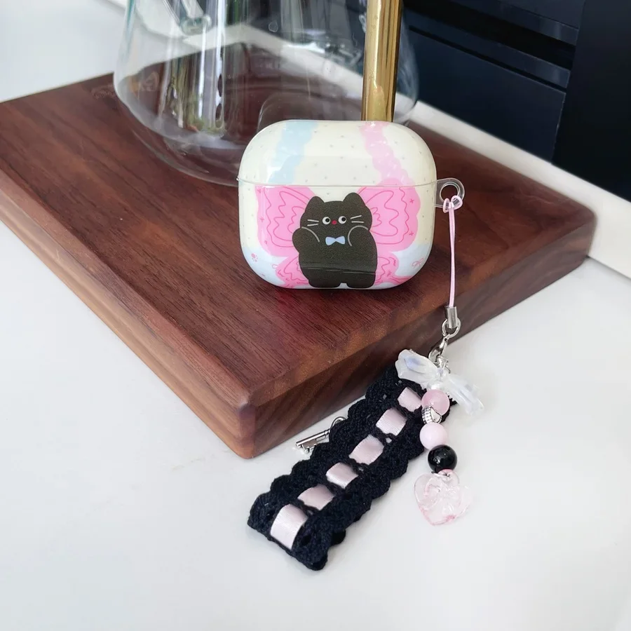 Lovely For Apple Airpods Pro 2 Case Airpod 3 /airpods 2 Cover Cartoon Cat Cover Cute Air Pods Pro Hearphone Silicone Case Fundas