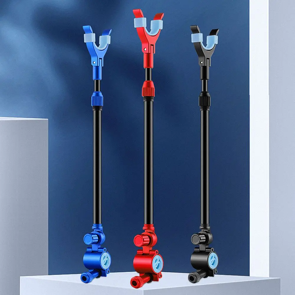 Fishing Rod Holder Telescopic Fishing Pole Stand Extend Stretched Brackets Portable Durable Support Fishing Tackle